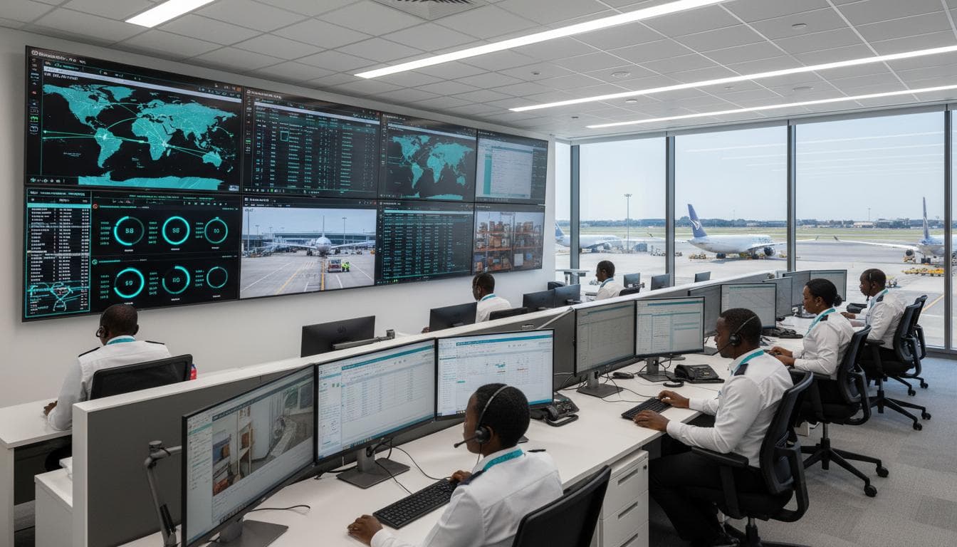 Operations control room